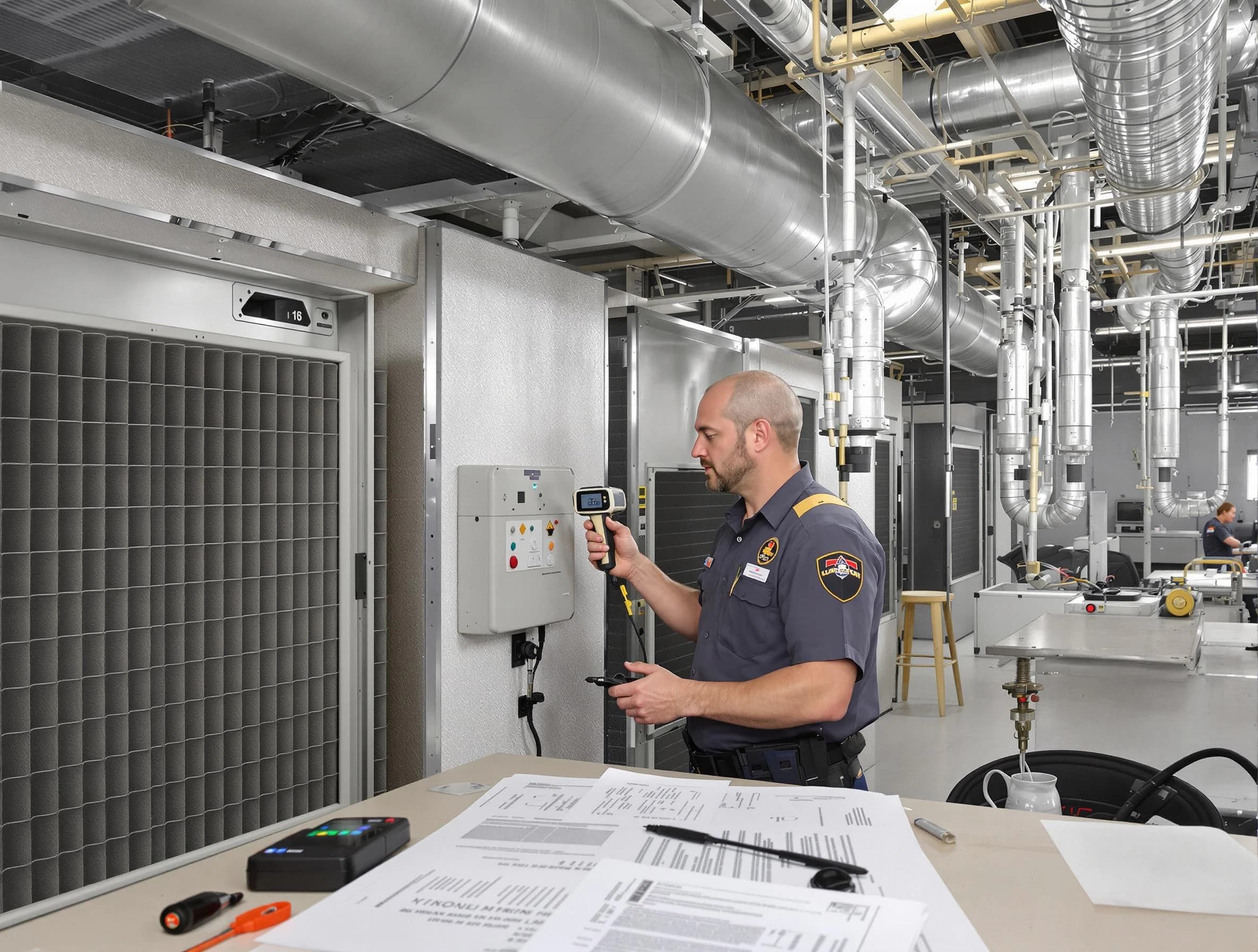 Professional filter system inspection by Stafford Courthouse Air Duct Cleaning in Stafford Courthouse