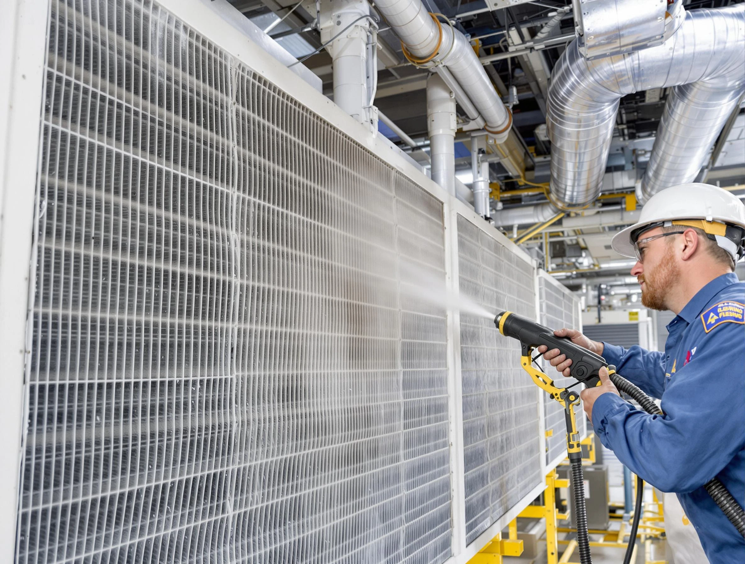 Professional commercial coil cleaning by Stafford Courthouse Air Duct Cleaning in Stafford Courthouse